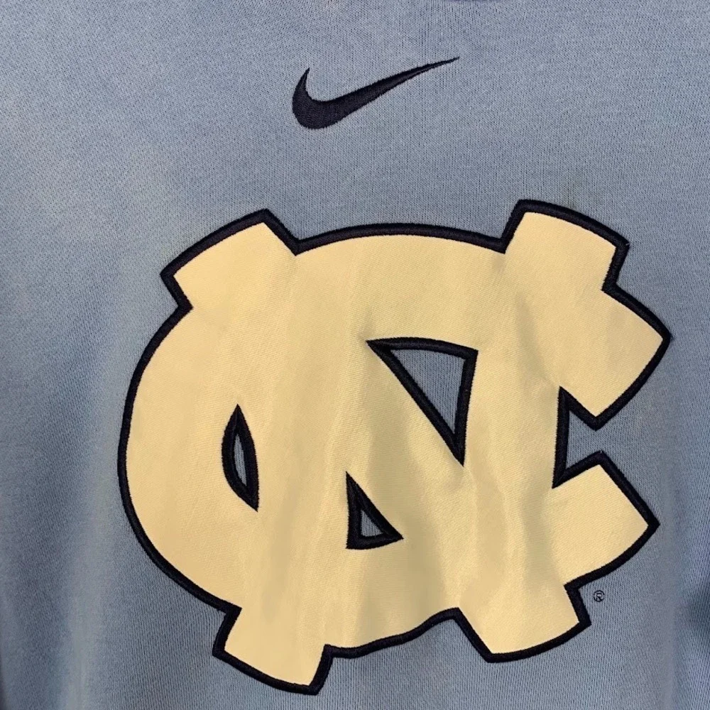 Nike University of North Carolina Tar Heels Hoodie Sweatshirt Size Medium